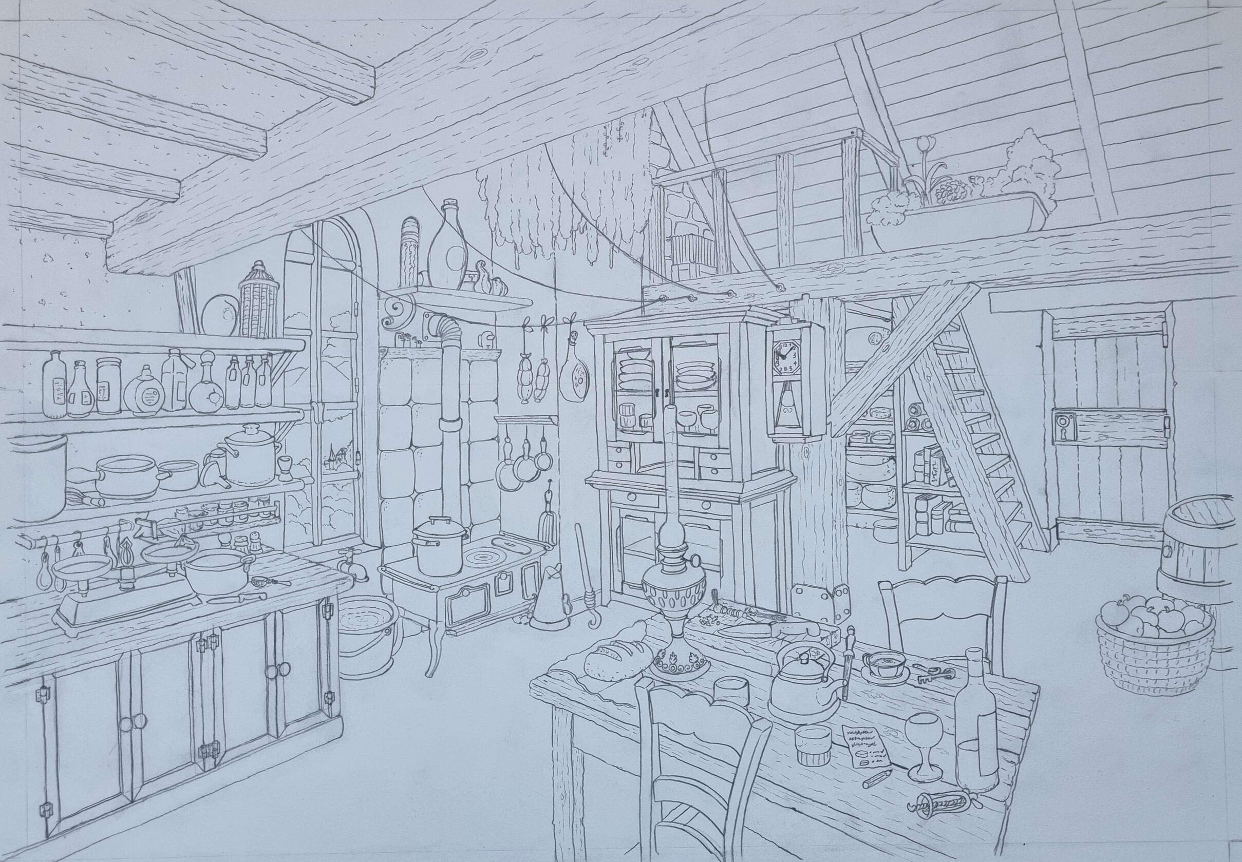 Kitchen School Work